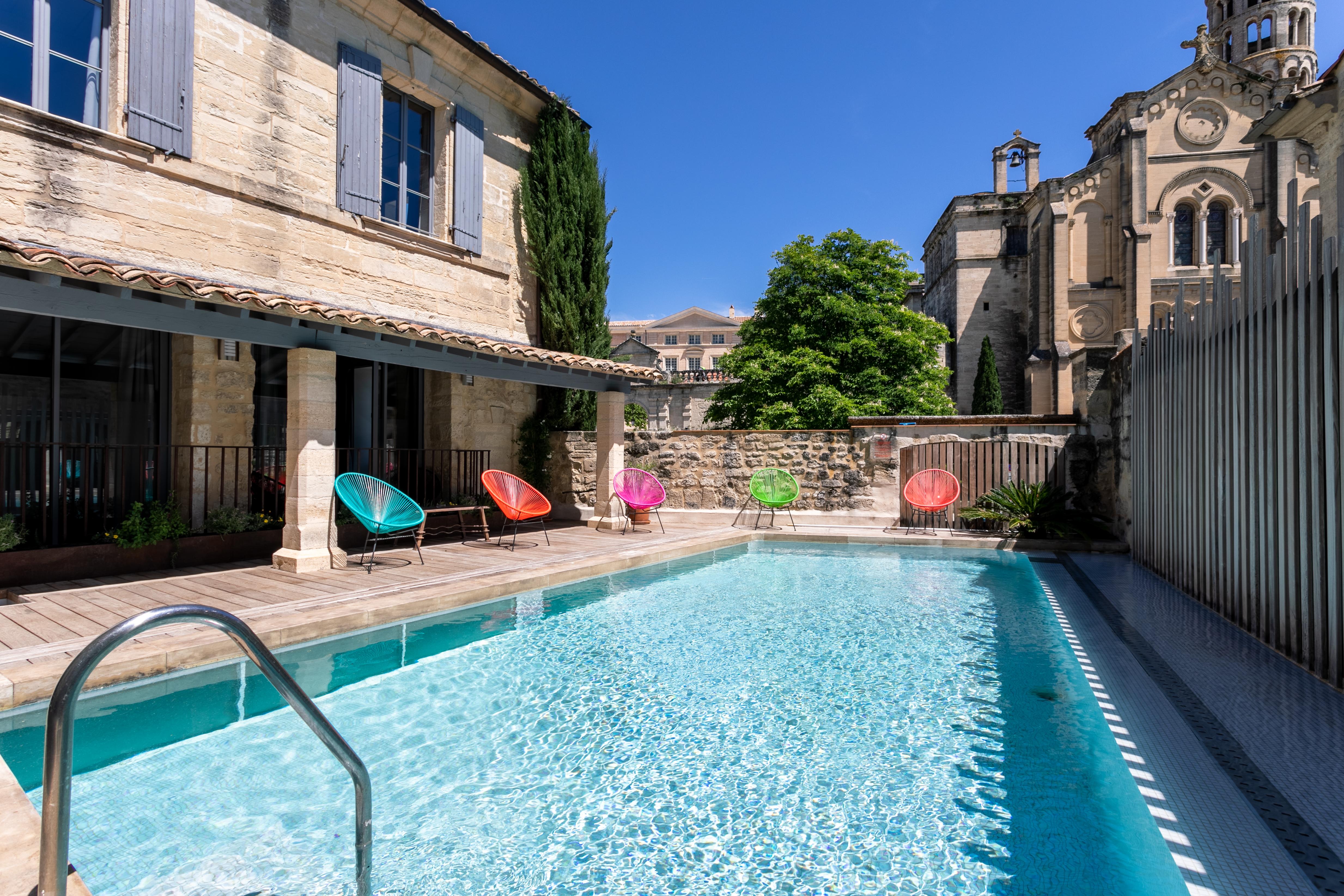 Boutique Hotel Entraigues Uzès Exterior foto
