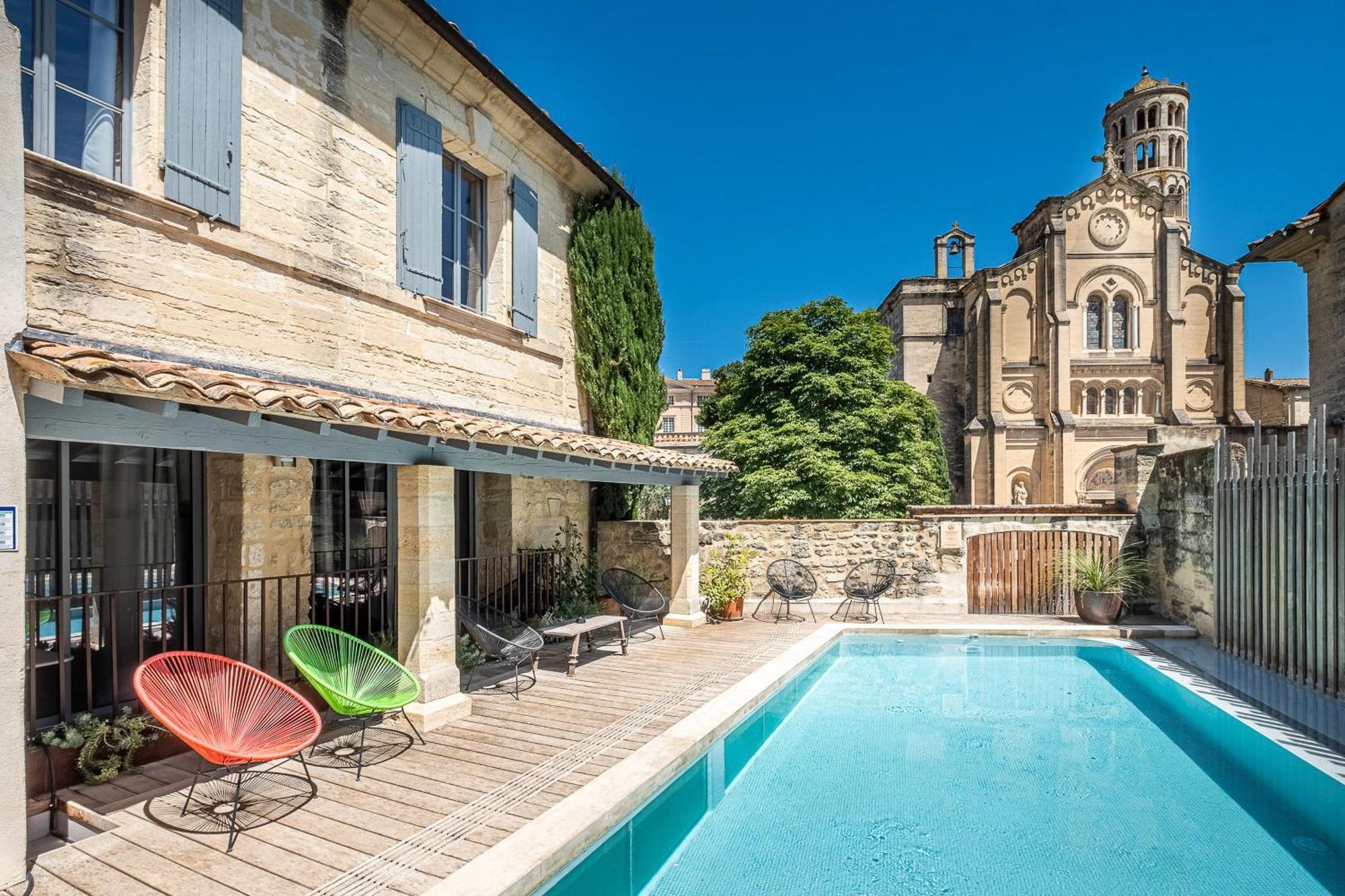 Boutique Hotel Entraigues Uzès Exterior foto